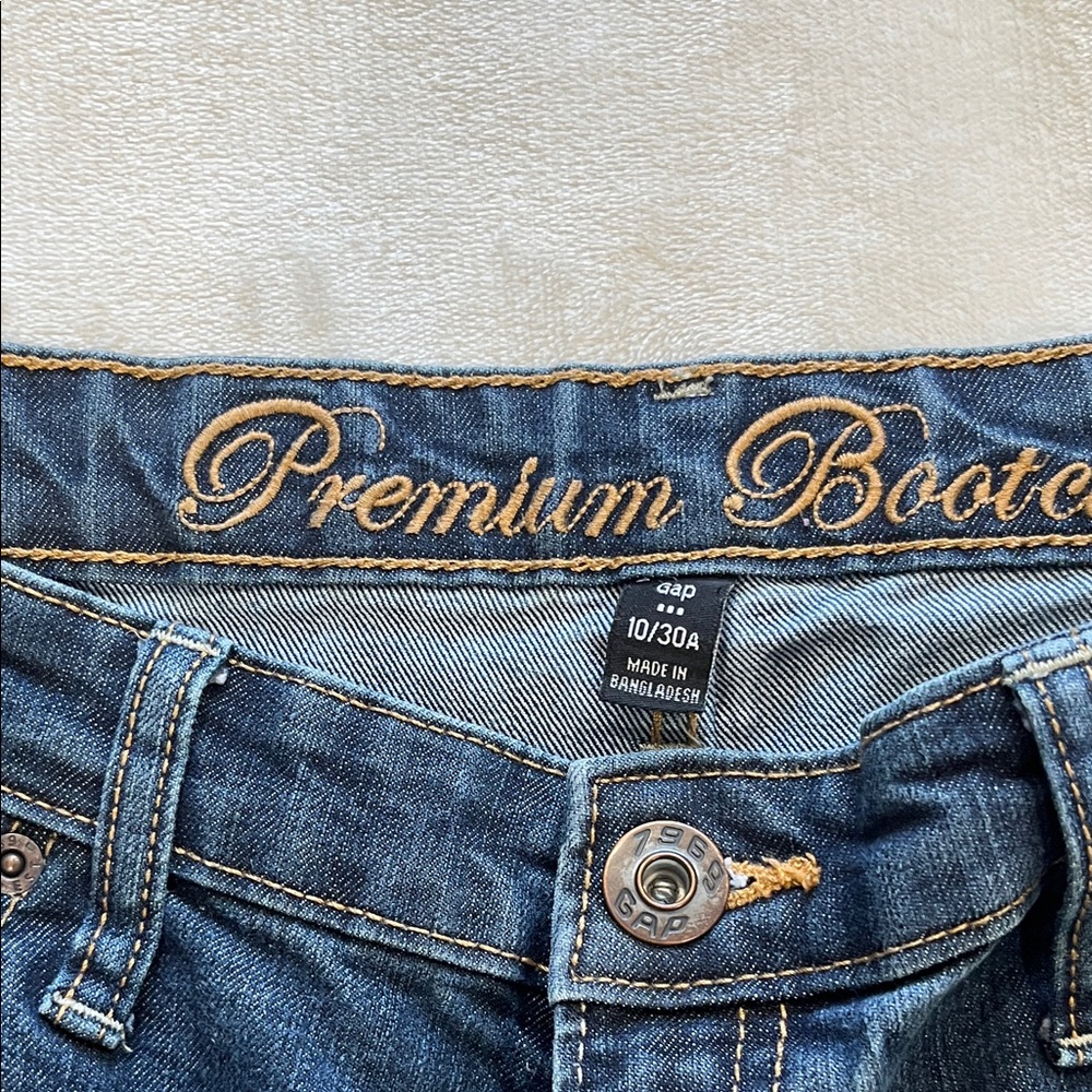 Vintage Gap premium Bootcut 10 short - Picture 2 of 10